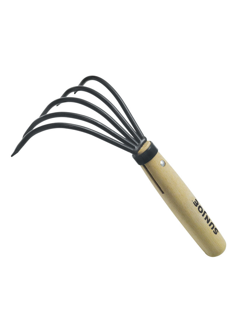 Nisaku Japanese Stainless Steel Garden Claw Rake and Cultivator