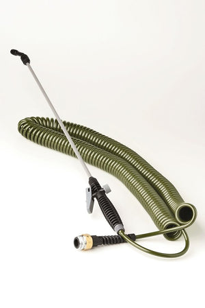 Mini Coil Indoor Garden Hose with Sprayer