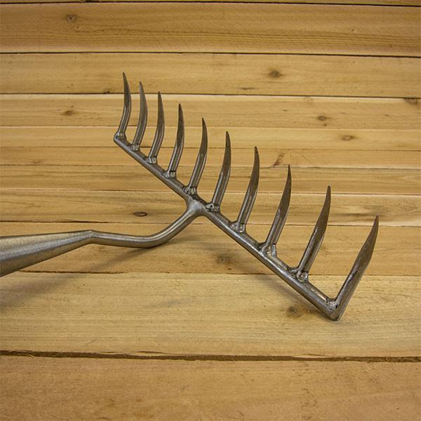 Garden Rake (10-tine) by Sneeboer Garden Tools