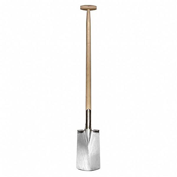 Large Garden Spade with steps by Sneeboer Tools
